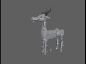 goat toon 3D मॉडल