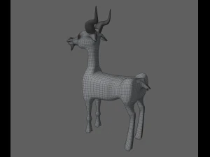 goat toon 3D Model