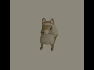 ferret 3Dモデル