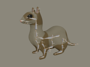 ferret 3Dモデル