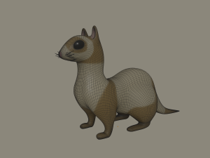 ferret 3Dモデル
