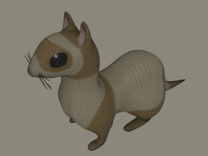ferret 3Dモデル