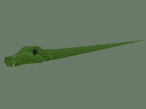 snake 3D Модель