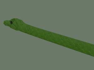 snake 3D Модель