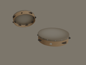 tambourine 3D Model