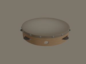 tambourine 3D Модель
