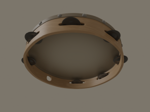 tambourine 3D Модель