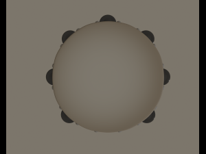 tambourine 3D Модель
