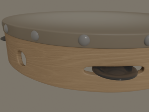 tambourine 3D Модель