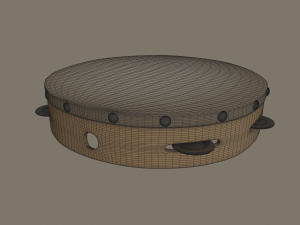tambourine 3D Модель