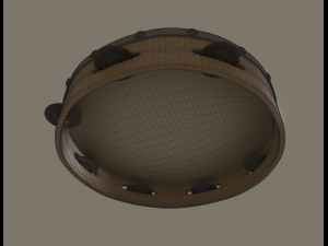 tambourine 3D Модель