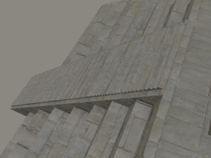 mayan temple 3D Model