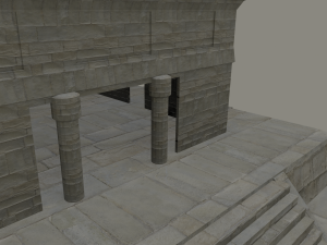 mayan temple 3D Model