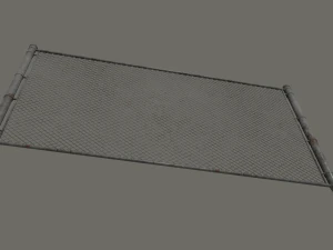 chain link fence 3D Model