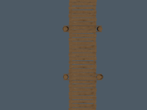 wood pier Modèle 3D