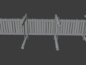 wood pier Modèle 3D