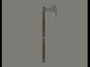 medieval axe Modelo 3D