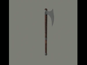medieval axe 3D Model
