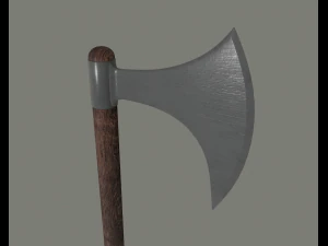 medieval axe 3D Model