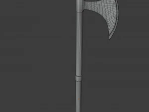 medieval axe 3D Model