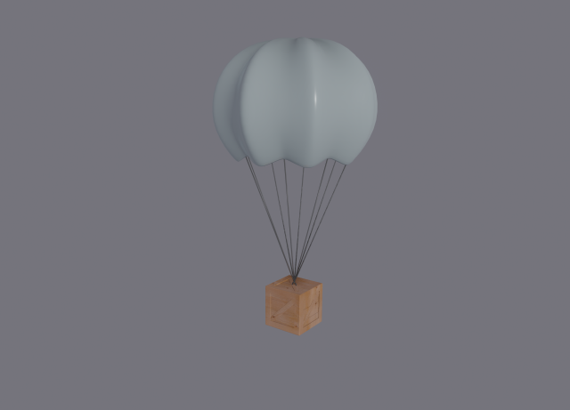 supply drop Model 3D .c4d .max .obj .3ds .fbx .stl .blend 