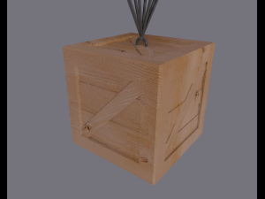 supply drop Model 3D