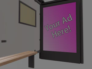 bus stop 3D Model