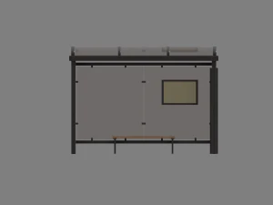 bus stop 3D Model