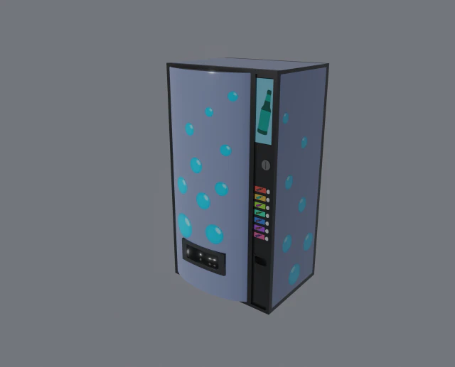 automat Model 3D .c4d .max .obj .3ds .fbx .stl .blend