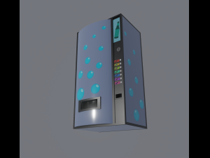 vending machine Modèle 3D