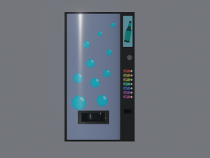 vending machine Modèle 3D
