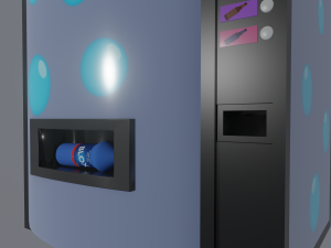 vending machine Modèle 3D