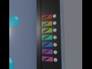 vending machine Modèle 3D
