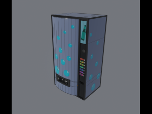 vending machine Modèle 3D