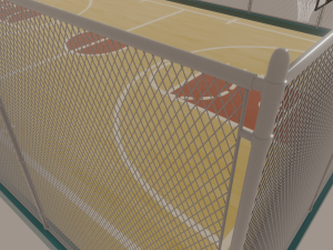 basketball court 3D मॉडल