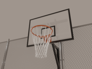 basketball court 3D मॉडल