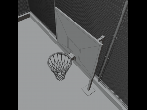 basketball court 3D मॉडल