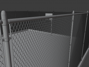 basketball court 3D मॉडल