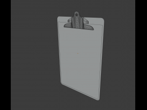 clipboard Model 3D