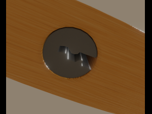 padlock Modello 3D