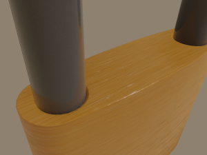 padlock Modello 3D
