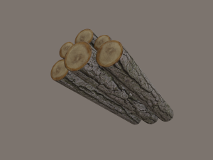 logs 3D Модель