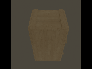 military ammo crate Modelo 3D