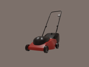 lawnmower Model 3D