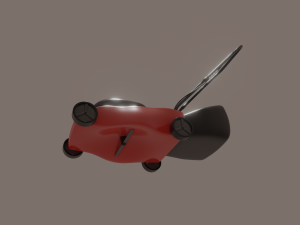 lawnmower Model 3D