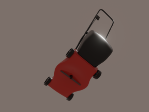 lawnmower Model 3D