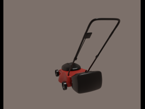 lawnmower Model 3D