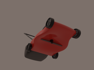 lawnmower Model 3D