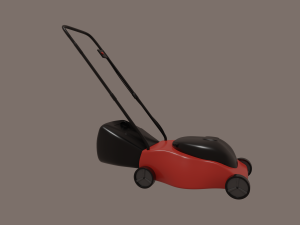 lawnmower Model 3D
