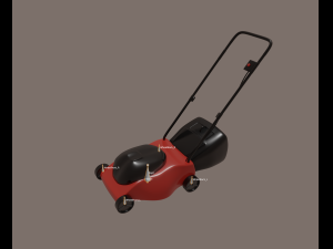 lawnmower Model 3D